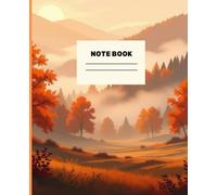 Note Book: 100 pages wide rule composition note book Perfect Fall Gift for Kids, Teens, College Students & Adults