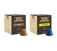 Note D'Espresso, Ginseng, Capsule Compatibili Soltanto con sistema NESPRESSO*, 40 caps & Tè al Limone, Capsule Compatibili Soltanto con Sistema NESPRESSO*, 40 caps