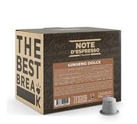Note D'Espresso, Ginseng Dolce, Capsule Compatibili con sistema NESPRESSO*, 100 caps