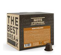 Note D'Espresso, Nocciolino, Capsule Compatibili con sistema NESPRESSO*, 100 caps