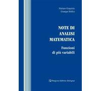 Note di analisi matematica. Funzioni di più variabili