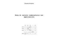 Note di calcolo combinatorio con applicazioni