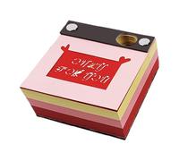 Note di carta 3D per intaglio - Blocco note 3D | Planner per incisione con motivi vintage multiuso, note adesive non lasciano residui per ufficio, Natale, Pasqua, aule, scrivanie