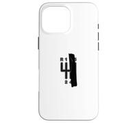 Note di guida manuale del modello del cambio automatico Racing Autocross Custodia per iPhone 16 Pro Max