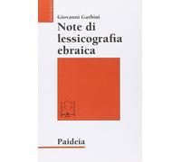 Note di lessicografia ebraica