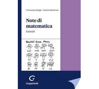 Note di matematica. Esercizi