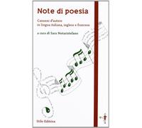 Note di poesia. Canzoni d'autore in lingua italiana, inglese e francese