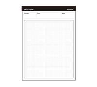Note di riunione Notebook Planner Sticky Notes Meeting Business Work Planning Daily Planner Tear Off