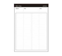 Note di riunione Notebook Planner Sticky Notes Meeting Business Work Planning Daily Planner Tear Off