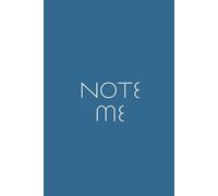 NOTE ME notebook: Guided 5-Minute Gratitude Journal with Daily Prompts