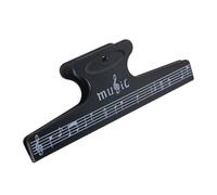 NOTE MUSICA CLIP Music Book Book Pagina Clip Plastica Big Music Stationery Libro Clip Libro Musica Pagina Holder Practice Parties Fheet Clip Clip