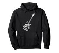 Note Musicali Chitarra Elettrica Chitarrista Chitarristi Felpa con Cappuccio