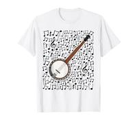 Note Musicali del Banjo, banjoista Maglietta