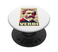 Note musicali di Giuseppe Verdi PopSockets PopGrip Adesivo