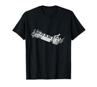 Note Musicali Idea Regalo Pianoforte Maglietta