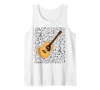 Note Musicali per Chitarra Acustica, Chitarrista Canotta
