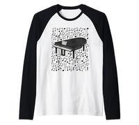 Note Musicali per Pianoforte a Coda, pianista Maglia con Maniche Raglan