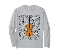 Note Musicali per Violoncello, Musicista ad Arco Maglia a Manica
