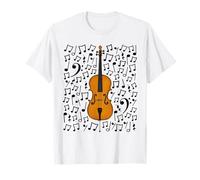 Note Musicali per Violoncello, Musicista ad Arco Maglietta