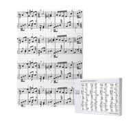 Note musicali, Puzzle 1000 pezzi Puzzle in legno Giocattolo Gioco per famiglie Decorazione da parete per adulti Adolescenti
