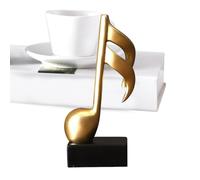 Note musicali Sculpture-Piano Notes, Decorazione note musicali da scrivania | Numeri musicali Harz, note musicali decorative, di valutazione musicale moderna per scaffali, libreriaNote