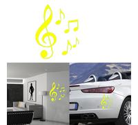 NOTE MUSICALI Versione V1, Adesivo In Vinile Premium