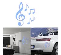 NOTE MUSICALI Versione V1, Adesivo In Vinile Premium