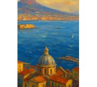 Note Parthenope: Quaderno A4 a righe ispirato alla magia di Napoli