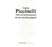 Note sul funzionamento di una macchina gigante - Piccinelli Andrea