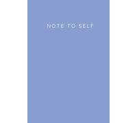 Note to Self Hardcover Dot Notebook - Maison Peters™ Signature Colors Collection - Lavender - 6x9 Inch - 301 Pages