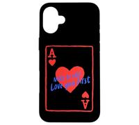 Note To Self Love You First Playing Card Art Custodia per iPhone 16 Plus