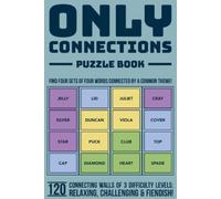 Noteable Statio Only Connections Puzzle Book - Fun Brain Teasers for (Tascabile)