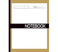 Notebook: 120 Pages, 8.5×11 Inch, Perfect for Clean and Organized Writing on a Single Line at the Top of Each Page, Perfect for Titles, Notes, and Creative Writing
