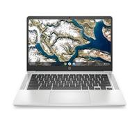 HP Chromebook 14a-na0078nl Intel® Celeron® N4120 35,6 cm (14") HD 4 GB LPDDR4-SDRAM 64 GB eMMC Wi-Fi 5 (802.11ac) ChromeOS Argento