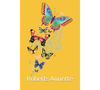 Notebook 6"x9" and 120 Lined Paper: Blue Butterfly Art Garden