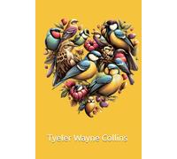 Notebook 6"x9" and 120 Lined Paper: Colorful birds make a beautiful heart shape