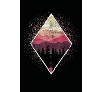 Notebook 6"x9" and 120 Lined Paper: Landscape Wildlife Nature Outdoor Mountains Trees Forest
