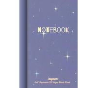 Notebook: 6x9 inch 120 Pages Blank Lined
