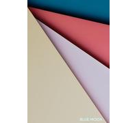 Notebook - 6x9 inches, 120 square pages. Modern design with abstract cover in soft colors. Perfect for notes, drawings and creative ideas. Add a touch of style to your desk