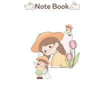 Notebook: A Cute Girl & Bunny Pastel Journal for Writing, Notes, and Daily Creativity