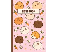 Notebook: A Kawaii Guinea Pig Blank Lined Notebook, Perfect for Journaling, School, and Everyday Writing