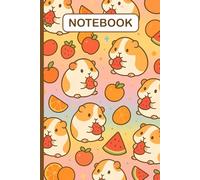 Notebook: A Kawaii Guinea Pig Blank Lined Notebook, Perfect for Journaling, School, and Everyday Writing