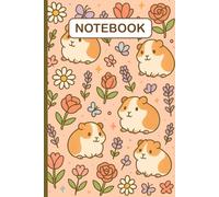 Notebook: A Kawaii Guinea Pig Blank Lined Notebook, Perfect for Journaling, School, and Everyday Writing