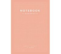 Notebook a Quadretti: 108 Pagine A4 a Quadretti 5 mm per Appunti, Matematica | Scuola Ufficio Tempo Libero | Rosa