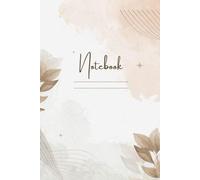 Notebook a righe - Quaderno elegante per appunti, scrittura e note quotidiane