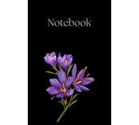 Notebook: A Simple and Beautiful 3D Flower Themed Journal, 120 Pages. Ideal for women, girls, grandmothers, simplicity lovers.