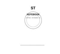 NOTEBOOK A5 DOTTED: 150 pagine per appunti, idee, studio, lavoro e progetti