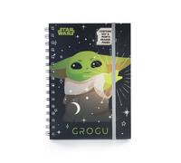 Notebook A5 Mandalorian Grogu Star Wars Copertina Rigida Multicolore Idea Regalo