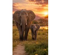 Notebook: A5 Safari 100pg Composition Book
