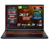 NOTEBOOK ACER NITRO V16S RYZEN AI7 350 32GB RAM DDR5 1TB SSD RTX 5060 8GB 16.0